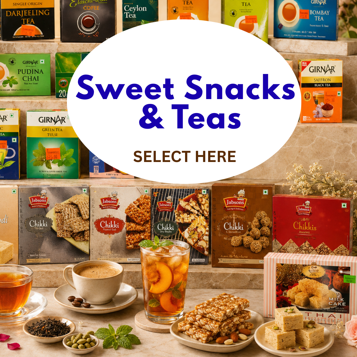 Sweet Snacks & Teas