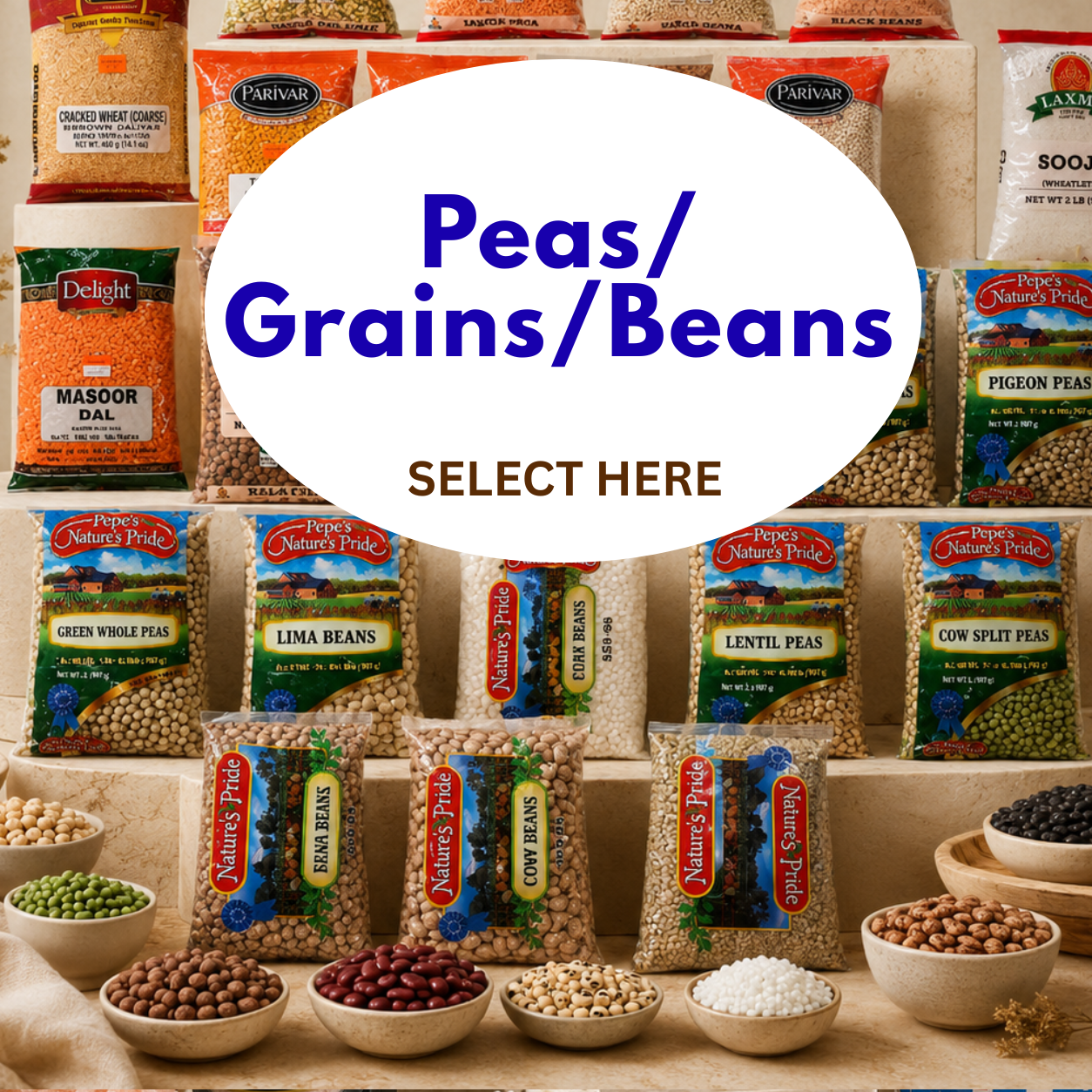 Peas/Grains/Beans