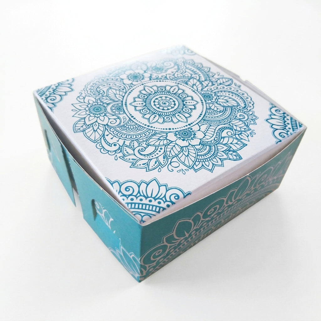 Mandala sweet box (25pcs) (4x4x2 inches)