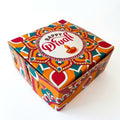 Happy divali colour 4x4x2 inches (25pcs)