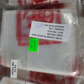 100pcs - 5x8 Clear Om Print Bags