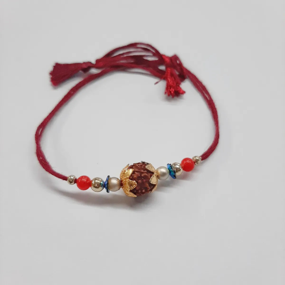 Rudraksha Rakhi #108