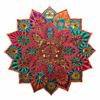 Golden Rangoli Stickers Approx 19 Inches- #1