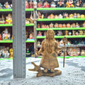 Brass Ganga Murti- Approx 4.5 Inches