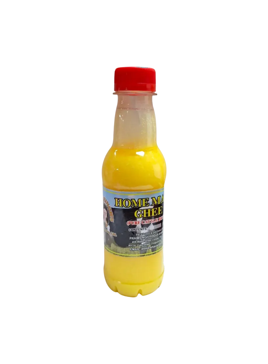 12 Bottles 250ml Home Made Ghee -$51.00 Each