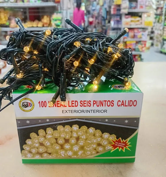 Yellow Linear led Six Point Lights