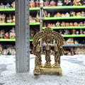 Brass Ram Darbar Murti- Approx 4 Inches