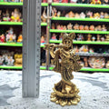 Brass Krishna Murti- Approx 4.5 Inches