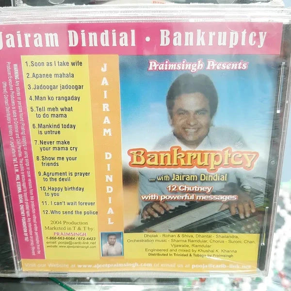 Bankruptey With Jairam Dindial - Praimsingh Presents