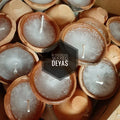 1 Case - 8 Dozens Regular Sized Waxed Deyas