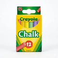 12pc Coloured Chalk