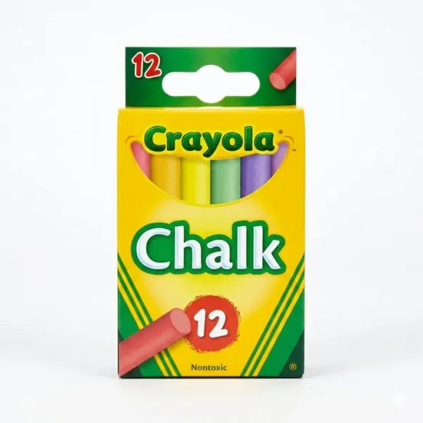 12pc Coloured Chalk