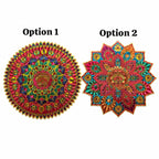 Golden Rangoli Stickers Approx 19 Inches- #1