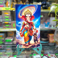 MDF Ganesh Picture- Approx 12''x7''