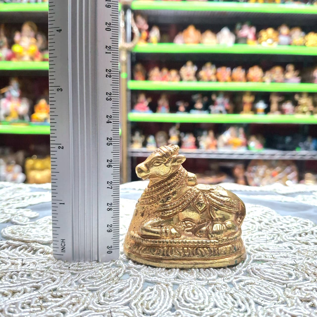 Brass Nandi- Approx 2 Inches