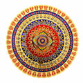 Golden Rangoli Stickers Approx 10 Inches- #8