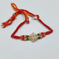 Beaded Sandal Wood Rakhi #2064