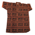 Black and Red Kurta Top