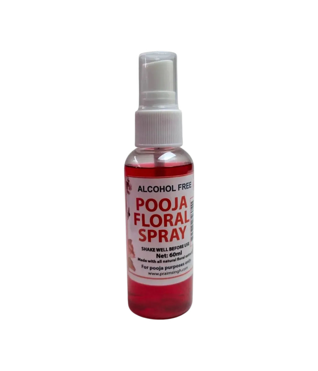 24 Bottles Pooja Floral Spray 2oz -$11.00 each
