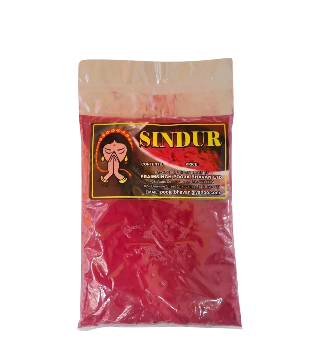 25 Pack 1/4lb Sindur-$7.50 Each