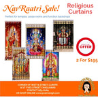 2 For $195 Religious Curtains