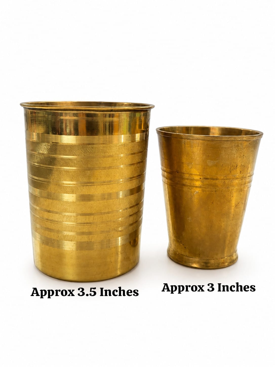 Plain Brass Cups