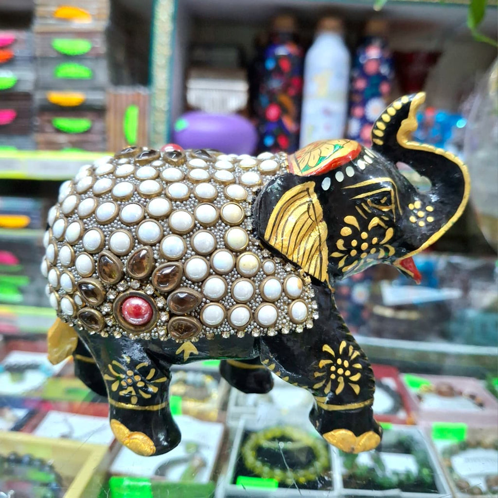 Hand Crafted Wooden Elephant