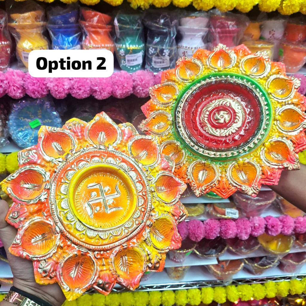 Clay Rangoli Deyas