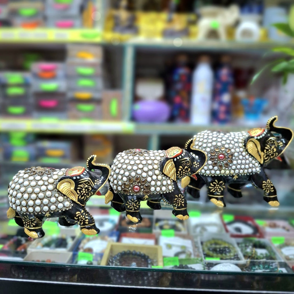Hand Crafted Wooden Elephant