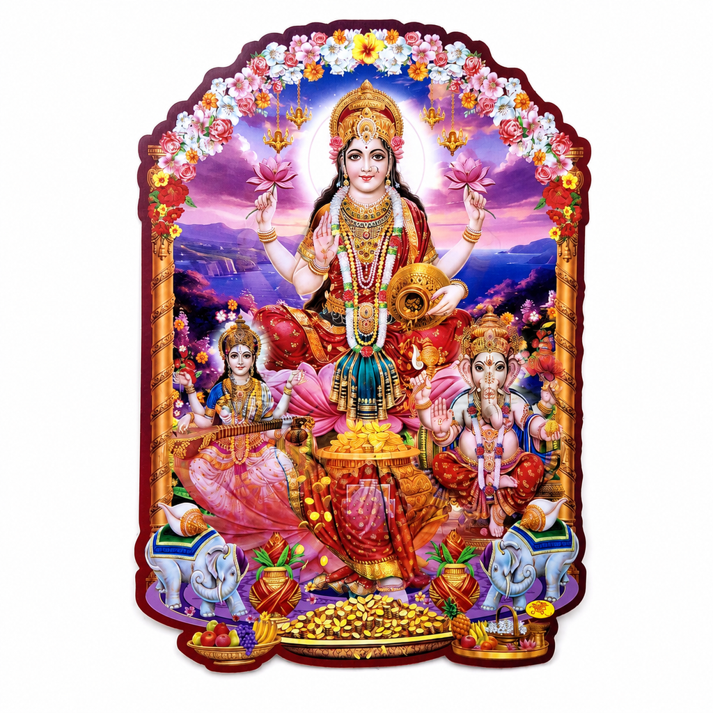 3D Goddess Stickers Approx 10''x7''- #12