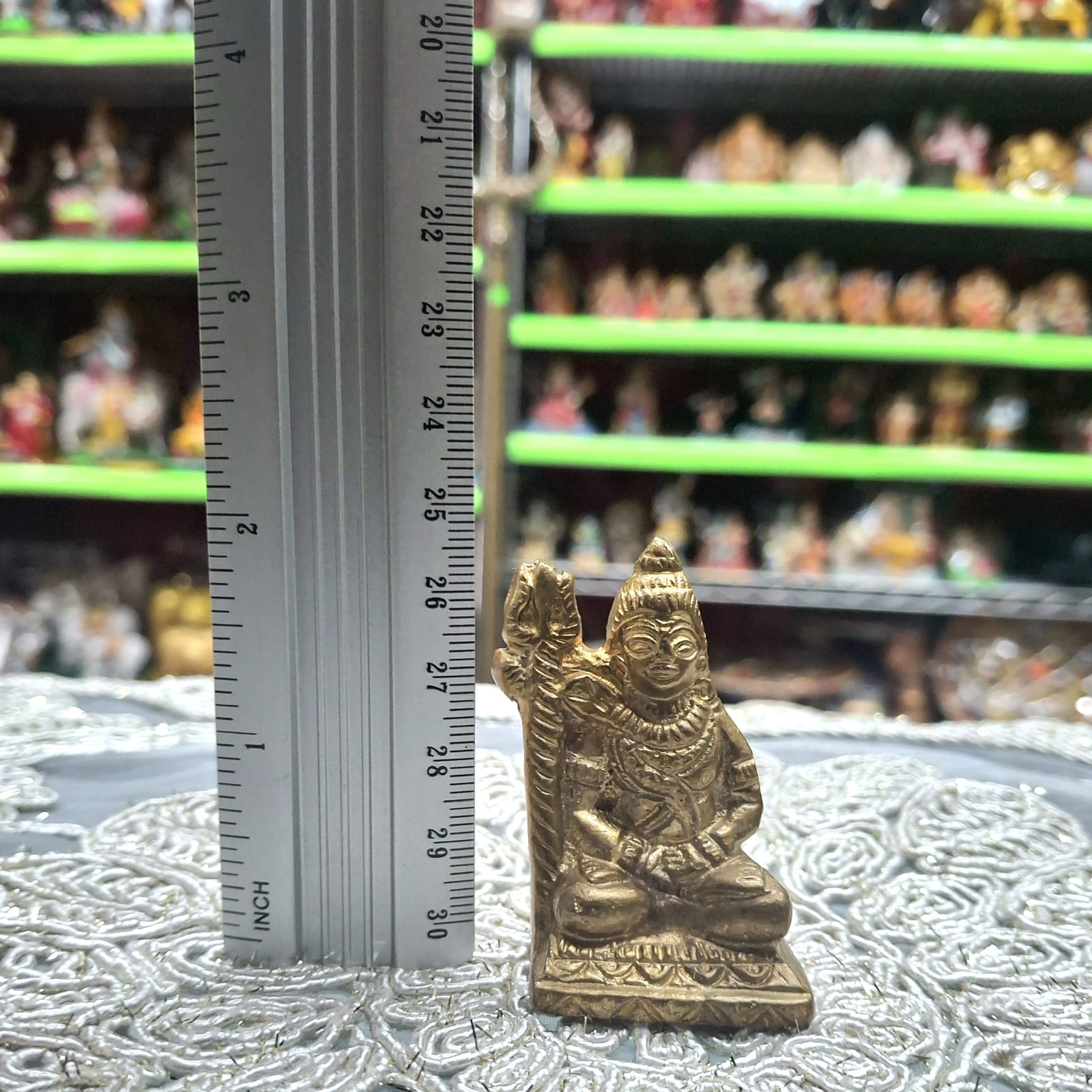 Brass Shiva Murti- Approx 2 Inches