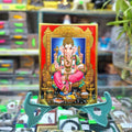 Wooden Ganesh Picture- Approx 7''x5''
