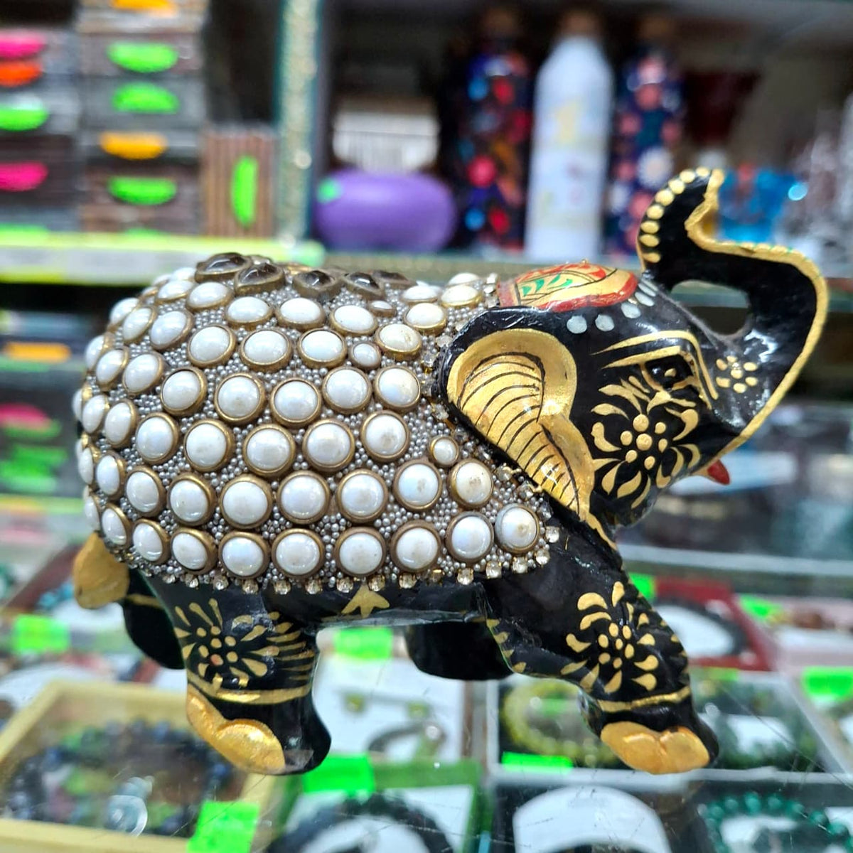 Hand Crafted Wooden Elephant