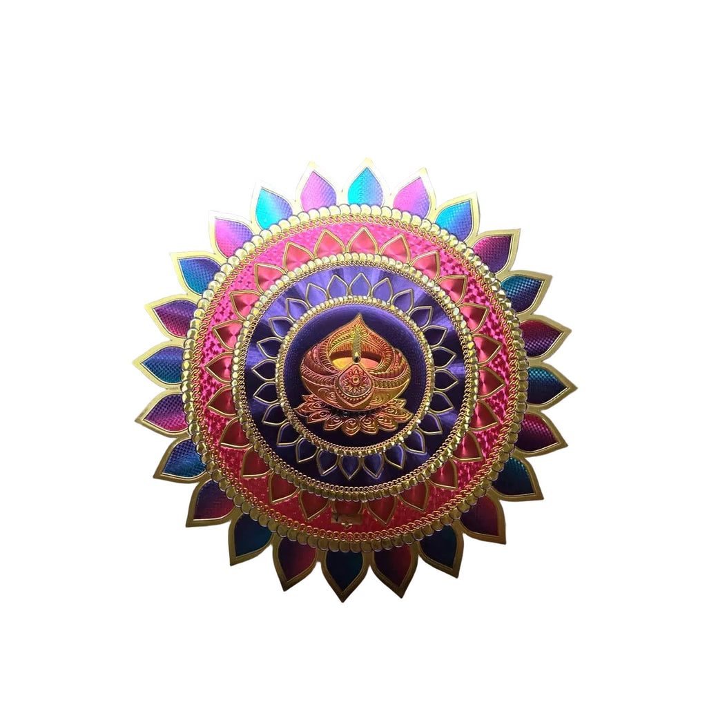 Golden Rangoil Stickers Approx 10 Inches- #8