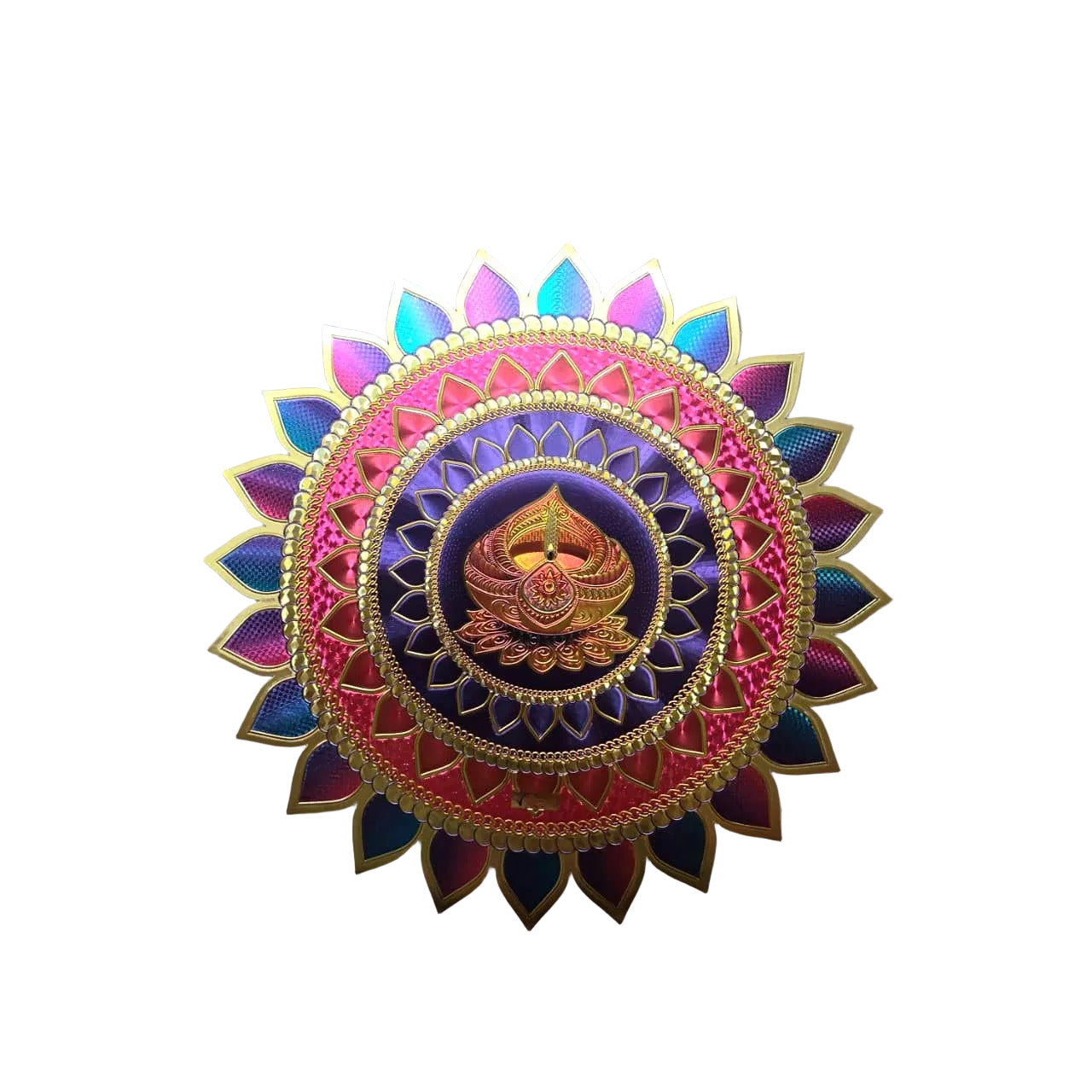 Golden Rangoil Stickers Approx 10 Inches- #8