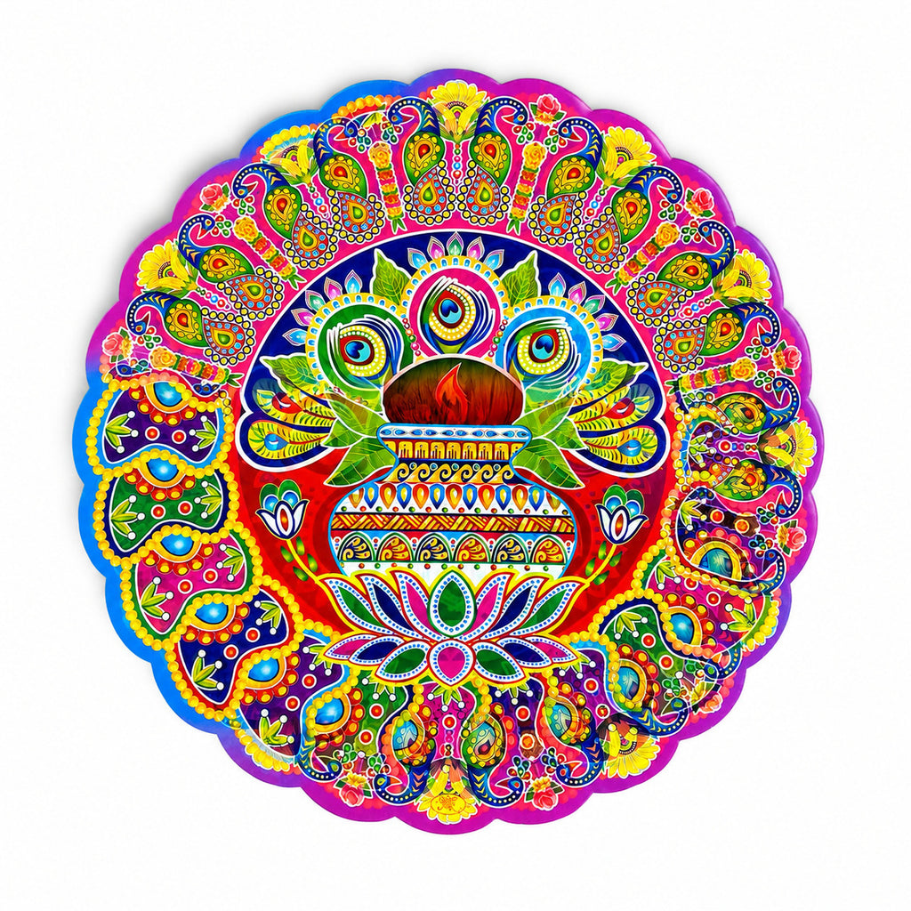 3D Rangoli Stickers Approx 19 Inches- #2