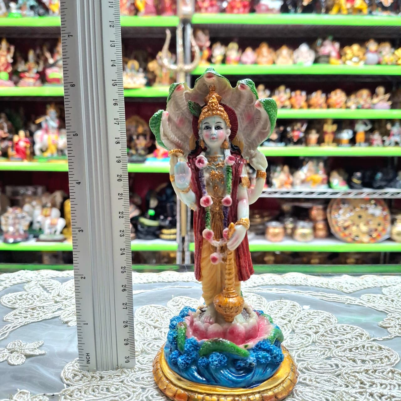 Lord Vishnu Murti- Approx 6 Inches