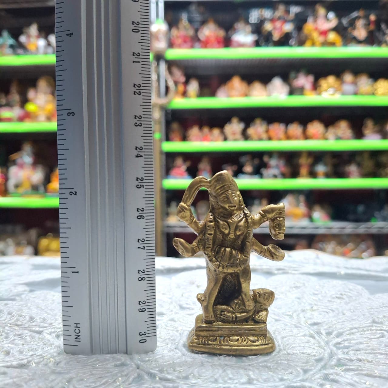 Brass Kali Murti- Approx 2.5 Inches