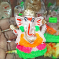 Eco Friendly Ganesh Murti (Painted) - 3" x 2"