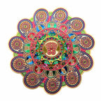 Golden Rangoli Stickers Approx 10 Inches- #8