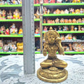 Brass Sitting Hanuman Murti- Approx 5 Inches