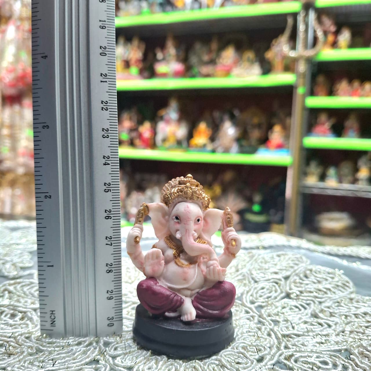 Mini Ganesh Murti- Approx 2.5 Inches
