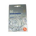 50 Cool White Led Wire Pin Lights Sliver String