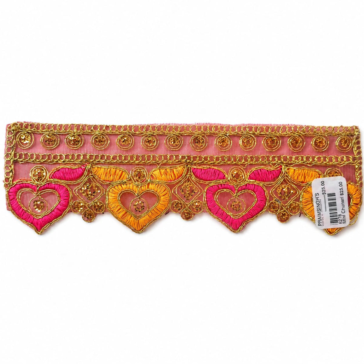 Fancy Mini Chunari- Approx 10''x3''