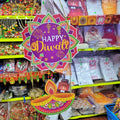 Hanging Happy Divali With Deya Decoration