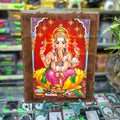 Glazed Ganesh Picture- Approx 14''x11''