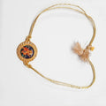 Gold Design Rakhi #626