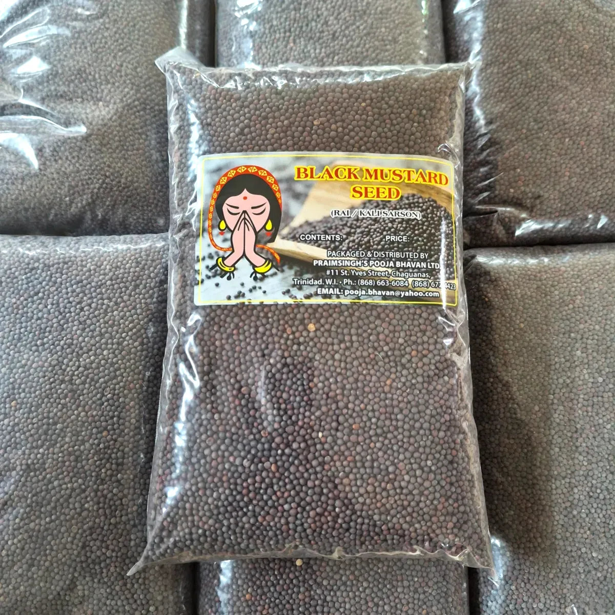 6 Pack 1lb Black Mustard Seed -$20.00 Each
