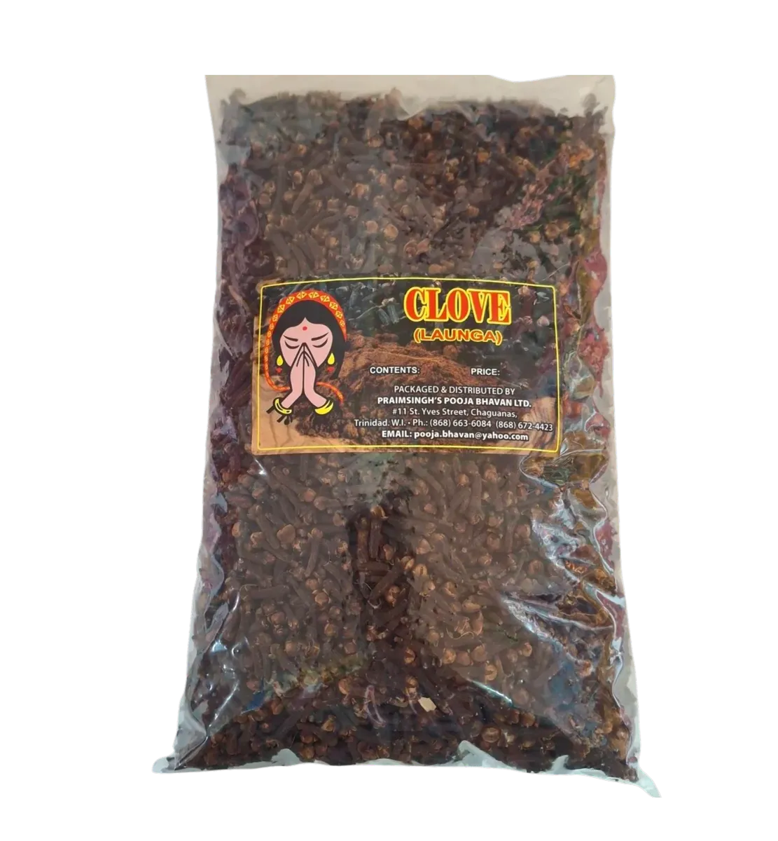 6 Pack 1lb Clove -$140.00 Each