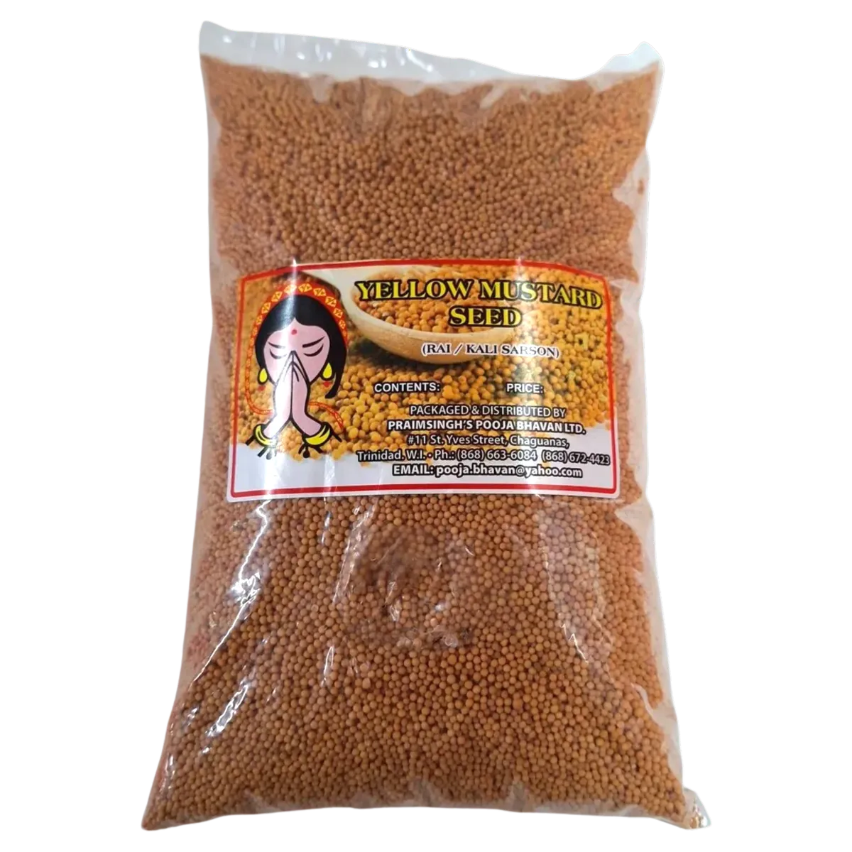 6 Pack 1lb Yellow Mustard Seed -$20.00 Each